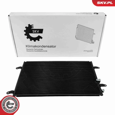 Abbildung von ESEN SKV 86SKV504 Klimakondensator ohne Trockner Aluminium 701mm VW: Phaeton (3D1, 3D2, 3D3, 3D4, 3D6, 3D7, 3D8, 3D9) 5.0 V10 TDI 4motion