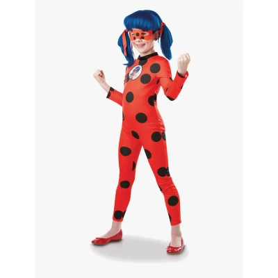 Abbildung von Miraculous Ladybug Tikki Kostüm mit Maske, 3 4 Jahre