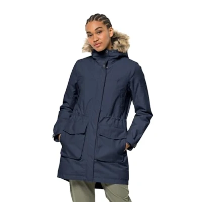 Abbildung von Jack Wolfskin Winterfrost INS W Parka, Damen, Größe: XS, Night blue