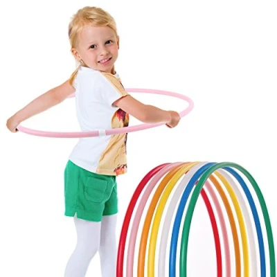 Abbildung von Hoopomania Hula Hoop Reifen für Kinder, Durchmesser 70cm in pink