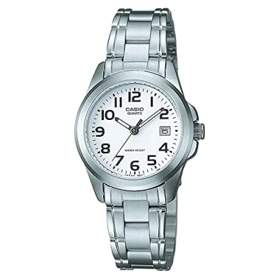 Abbildung von CASIO TIMELESS COLLECTION Quarzuhr, Armbanduhr, Damenuhr, analog, Datum