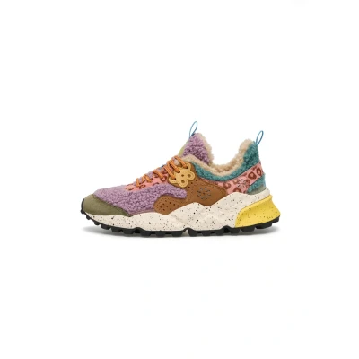 Abbildung von Flower Mountain Kotetsu Sneaker low braungrau, Damen, Größe: 36, Braun/grau/ Schuhe