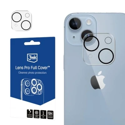 Abbildung von Panzerglas 9H für Kamera iPhone 13 Mini / 3mk Lens Pro Full Cover