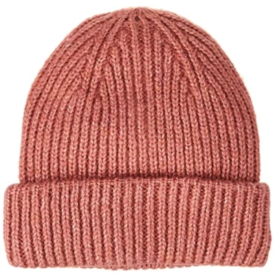 Abbildung von ONLY Damen Onlsussy Life Knit Cc Beanie Hat, Canyon Rose/Detail:MELANGE, Einheitsgröße EU
