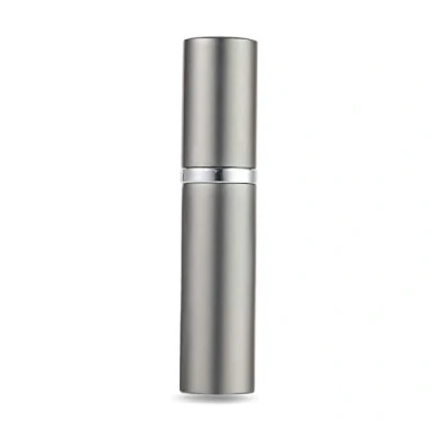 Abbildung von AsaNana Parfümzerstäuber nachfüllbar, Befülltechnik ohne Trichter leer Parfüm Zerstäuber Sprühflasche für Reise Handtasche unterwegs 5ml (Gray)
