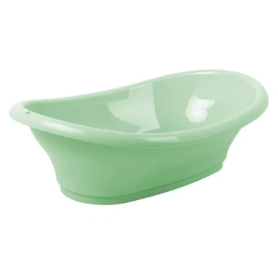 Abbildung von THERMOBABY Badewanne VASCO Blaue Blume ab der Geburt bis 10 Monate hergestellt in Frankreich