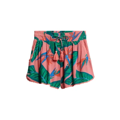 Abbildung von Superdry Badeshorts, Damen, Größe: 38, Pink paradise
