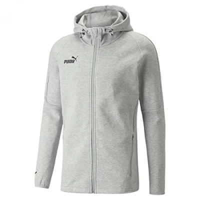 Abbildung von Puma Teamsport Teamfinal Casuals Sweatjacke, Herren, Größe: XXL, Grau