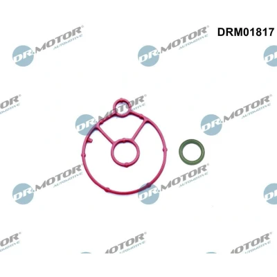 Abbildung von DR.MOTOR AUTOMOTIVE DRM01817 Dichtungssatz, Ölkühler PEUGEOT: 5008 I, 508 I SW, Boxer Kastenwagen, FORD: KUGA 2, FOCUS 3, Mondeo 5 Schrägheck