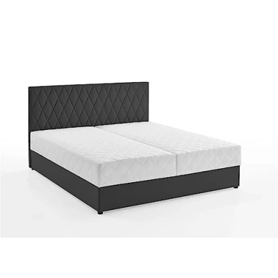 Abbildung von ATLANTIC home collection Stauraumbett Benita, mit Taschenfederkern 180 x 200 cm Anthrazit