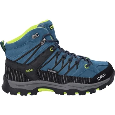 Abbildung von CMP Rigel MID Trekking WP Unisex Alpin/Bergstiefel für Kinder, Größe: 32, Deep lake/acido Leder und textil