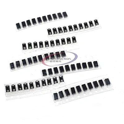 Abbildung von 70 Stück 7 Werte SMD Diode Pack Elektronische Komponenten Kit je Wert M1 (1N4001) M4 (1N4004) M7(1N4007) SS14 US1M RS1M SS34