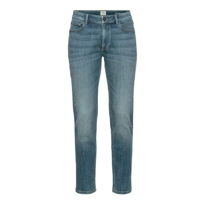 Abbildung von camel active Regular FIT Jeans Straight Leg, Herren, Größe: 33x34, Indigo bleached