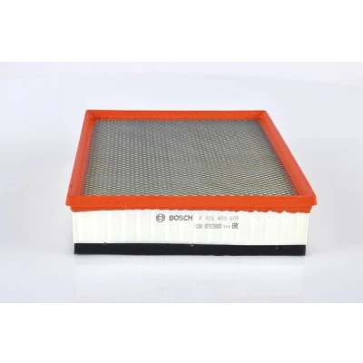 Abbildung von BOSCH F 026 400 609 Luftfilter 71,7 259,5 314,5 Filtereinsatz VOLKSWAGEN: Amarok Pickup, Pritsche / Fahrgestell