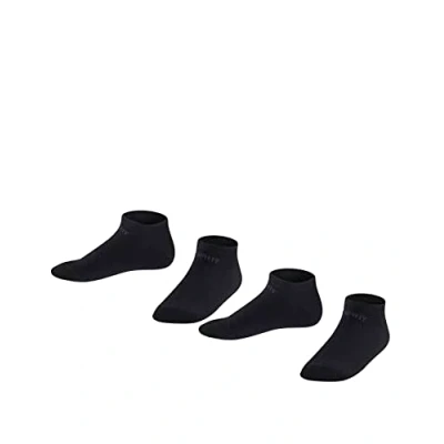Abbildung von Esprit FOOT LOGO 2PACK Sneaker Socks UNI Socken für Kinder, Größe: 35 38, Black