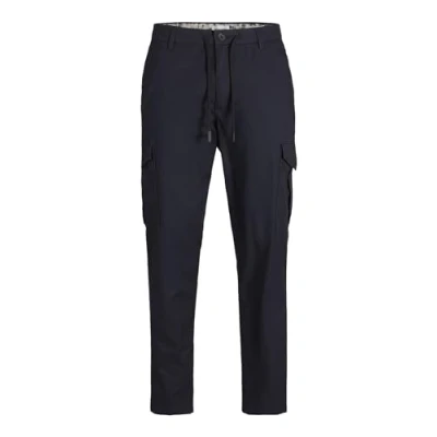 Abbildung von Jack &amp; Jones Karotten FIT Cargohose, Herren, Größe: 31x32, Dark navy