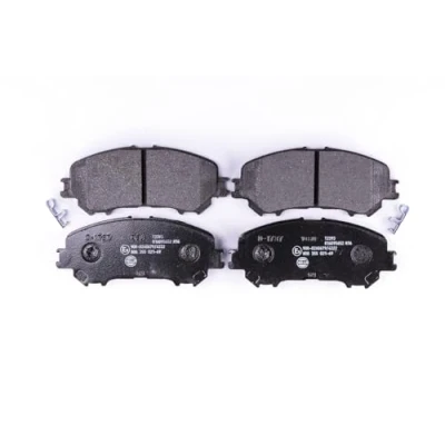 Abbildung von HELLA 8DB 355 021 691 Bremsbelagsatz mit akustischer Verschleißwarnung Zubehör NISSAN: X Trail, Qashqai 2, RENAULT: Kadjar