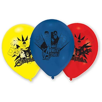Abbildung von Luftballons Avengers 6 Stück