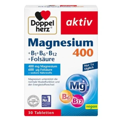 Abbildung von Doppelherz Magnesium 400 mg Tabletten