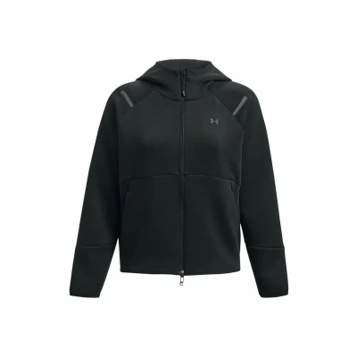 Abbildung von Under Armour Unstoppable Sweatjacke, Damen, Größe: Large, Black