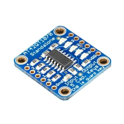 Abbildung von Adafruit Standalone 5 Pad Capacitive Touch Sensor Breakout AT42QT1070 [ADA1362]