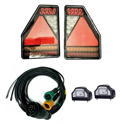Abbildung von MelTruck® LED Anhängerbeleuchtung Control Box CANBUS Kabel 7m Kennzeichenleuchte