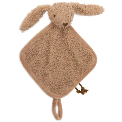 Abbildung von Jollein Schmusetuch Baby Bunny Riverside Schnullertuch 100% Polyester Kuscheltier 26x23x8cm Hase