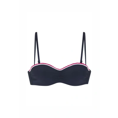 Abbildung von s.Oliver Bügel Bandeau Bikini Top &quot;Junis&quot;, mit geflochtenen Details