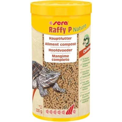 Abbildung von sera Raffy P Pellets, Pflanzenfressendes Reptil, Schildkröte, Universal, Maisstärke, Weizenkleber, Fischmehl, Weizen­mehl, Gammarus (4 %), Brauerei­hefe, Volleipulver,..., 1000 ml, 250 g, Deutschland