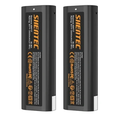 Abbildung von 2X Shentec 6V 3500mAh NI MH Akku Ersatzakku für Paslode 404717 B20544E BCPAS 404400 900400 900420 900600 901000 902000 B20720 CF 325 IM200 F18 IM250 IM250A IM350A IM350CT PS604N