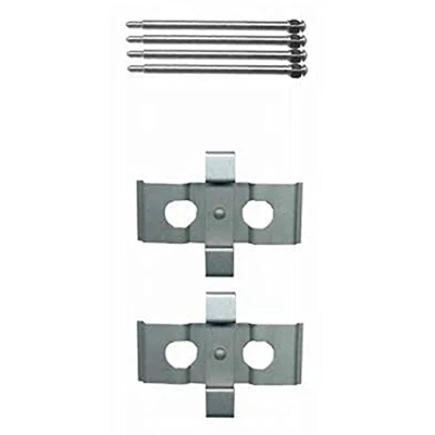 Abbildung von HELLA 8DZ 355 203 481 Zubehörsatz, Scheibenbremsbelag MERCEDES BENZ: W124 Cabrio, Coupe, 190