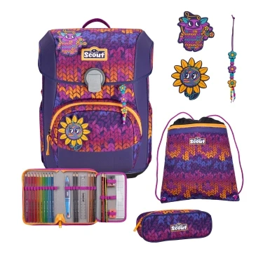 Abbildung von Scout Schulranzen Neo Set 4 teilig (Set, tlg)