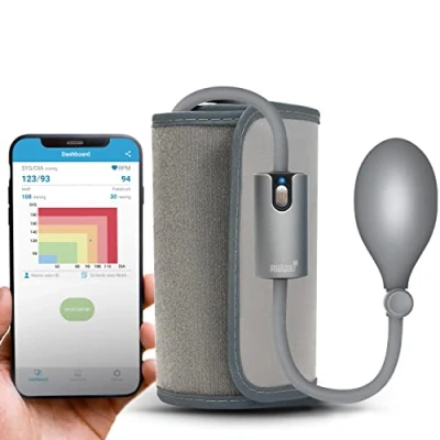 Abbildung von pulox by Viatom AirBP Oberarm Blutdruckmessgerät mit Bluetooth und App für iOS &amp; Android