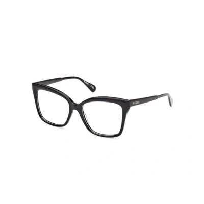 Abbildung von MAX&amp;Co Damen MO5130 001 Rahmen von BRILLEN Acetat Schwarz Quadratisch Normal