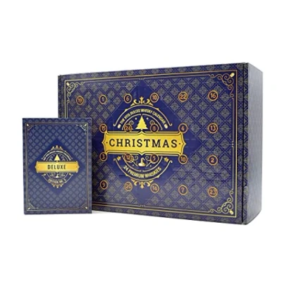 Abbildung von Vita Dulcis Whisky Deluxe Adventskalender 2023 Weihnachtskalender mit 24x0,02l Miniaturen