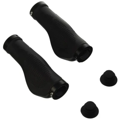 Abbildung von M Wave Cloud Ergo Fix 2 Griffe, Fahrradgriffe, Rutschfester Fahrradlenker Griff, Dreikomponentenmischung, Ergonomisch für MTB, Reise Fahrrad, Falträder, Citybikes, 130mm