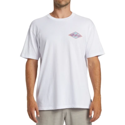 Abbildung von Billabong Crayon WAVE Tshirt print, Herren, Größe: XS, Wht