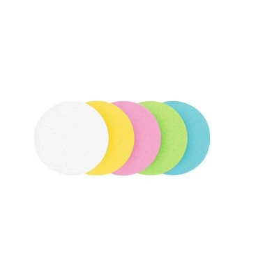 Abbildung von Legamaster Moderationskarten Ø 19,0 cm weiß, gelb, rosa, grün, hellblau