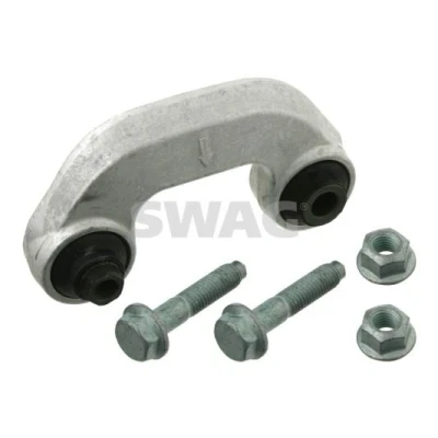 Abbildung von SWAG 32 72 0025 Koppelstange Vorderachse links 125 mit Mutter, Schraubensatz Aluminium AUDI: A4 B6 Avant, B7 Limousine