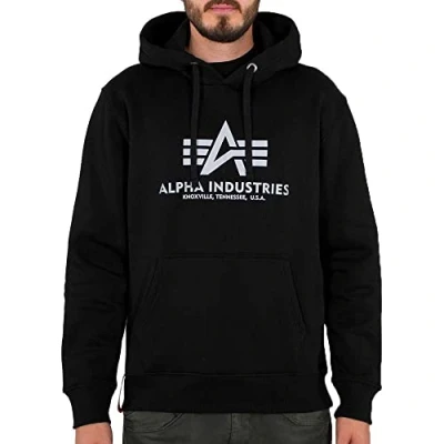 Abbildung von Alpha Industries Hoodie &quot;Alpha Men Hoodies Basic Hoody Reflective Print&quot;