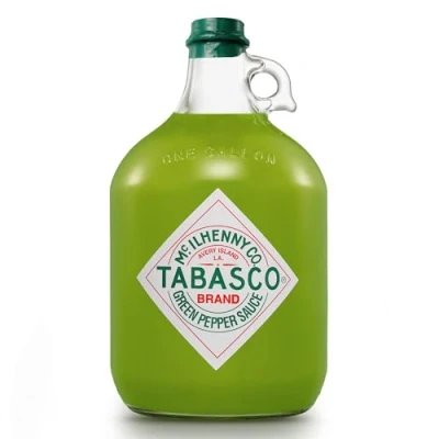 Abbildung von Tabasco Jalapeño Sauce, 1x Gallone 3,78 l, scharfe Chili 100% natürlich, Glasflasche