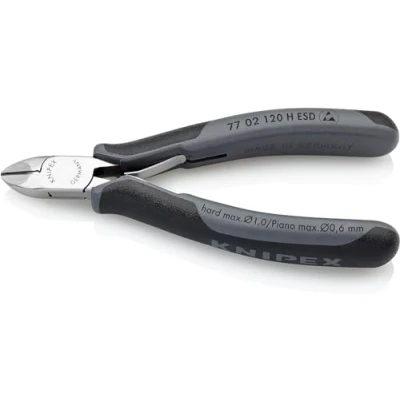 Abbildung von Knipex 77 02 120 H ESD, Diagonale Zange, 1,1 cm, 1,4 7,5 mm, 2 Schutz vor elektrostatischer Entladung (ESD)