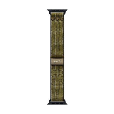 Abbildung von Apple Nike Sport Loop für Watch 46mm (grün/grau)