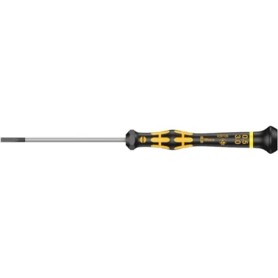 Abbildung von Wera 1578 A ESD Kraftform Micro Schlitz Schraubendreher, 13 mm, 177 mm