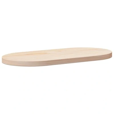 Abbildung von vidaXL Tischplatte 60x30x2,5 cm Massivholz Kiefer Oval (1 St)