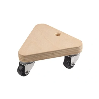 Abbildung von Metafranc Transportroller 134 x mm 100 kg Tragkraft Sperrholz PP Räder / Möbelroller Transporthilfe für Umzug Rollwagen Möbel Transport Kistenroller 822140