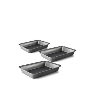 Abbildung von Promab Set, 3 teilig Auflaufformen grau