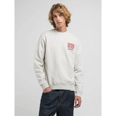 Abbildung von Replay Sweatshirt, Herren, Größe: XL, Light grey melange