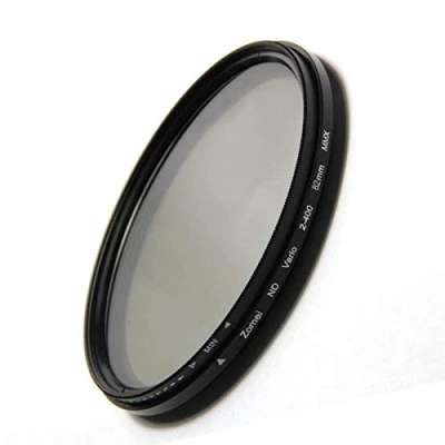 Abbildung von ZOMEI ND 49 mm Fader Neutraldichtefilter mit optischem AGC Glas (ND2 bis ND400)