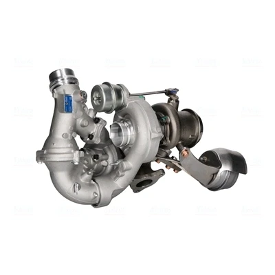 Abbildung von NISSENS 93777 Turbolader Abgasturbolader ölgekühlt pneumatisch mit elektrischem Schubumluftventil, Dichtungen ohne Abgaskrümmer